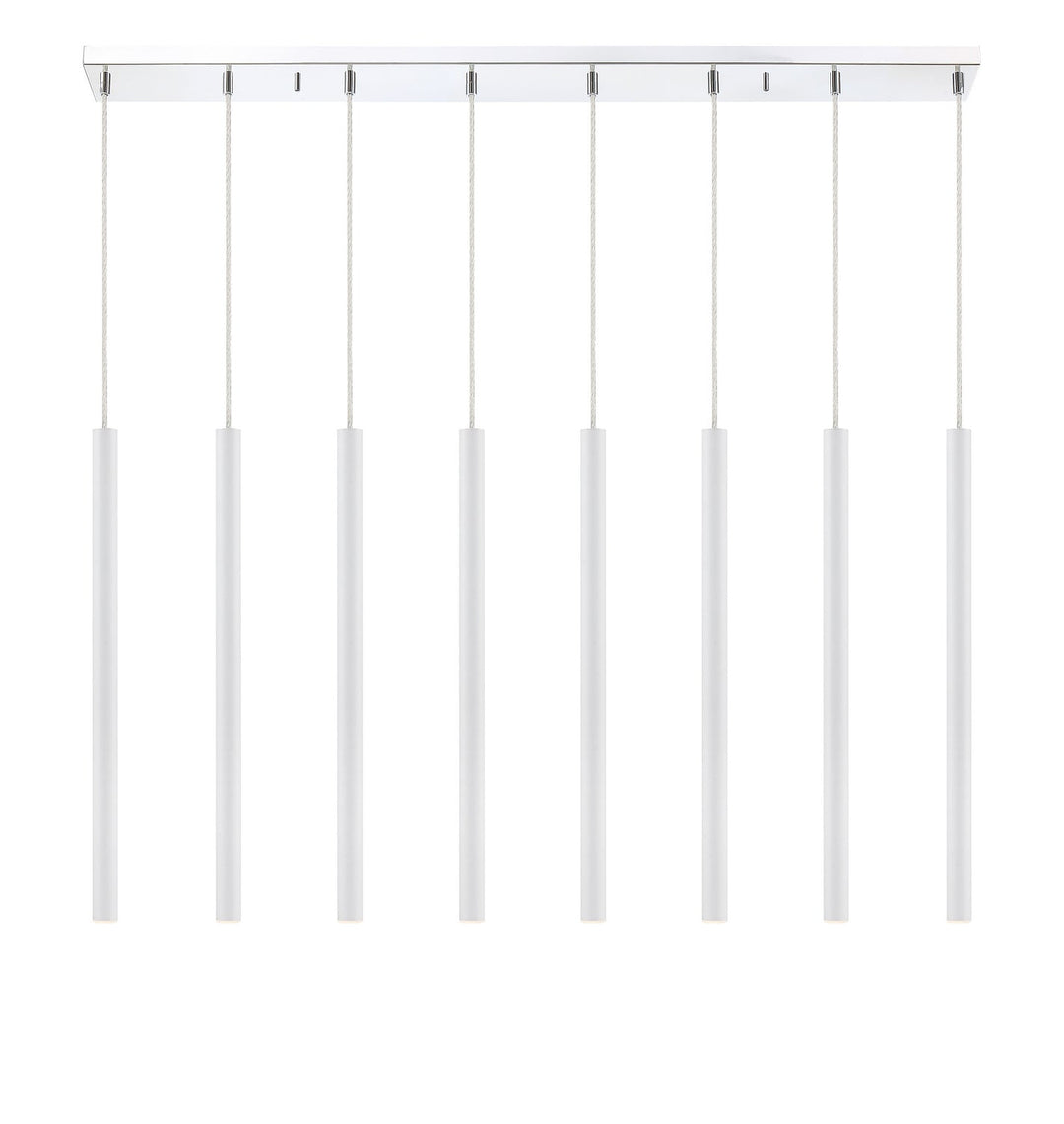Z-Lite Forest 917MP24-WH-LED-8LCH Pendant Light - Chrome