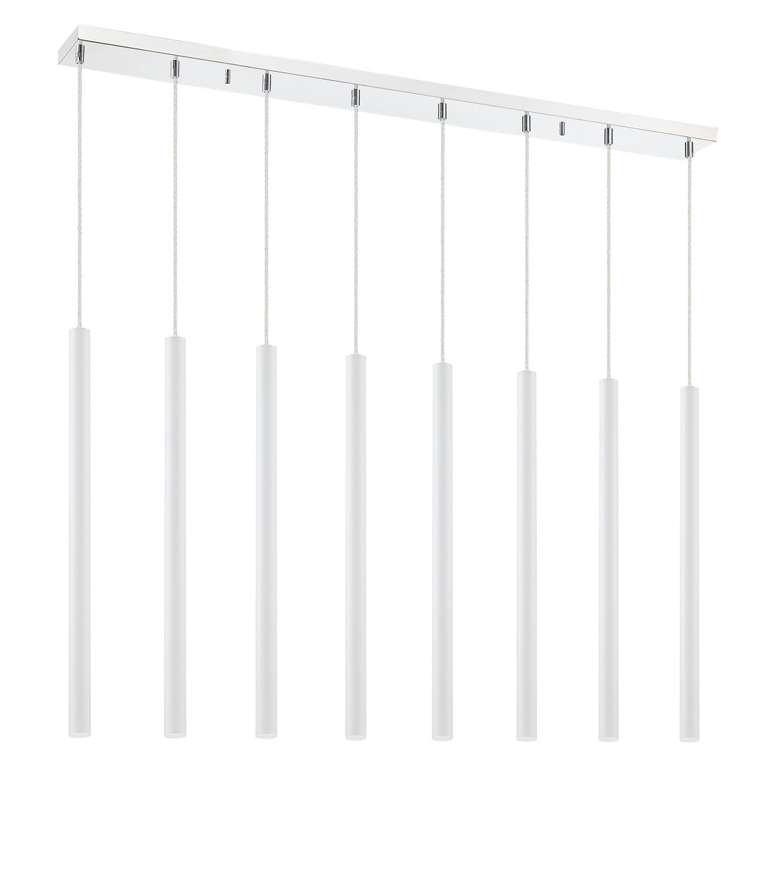 Z-Lite Forest 917MP24-WH-LED-8LCH Pendant Light - Chrome