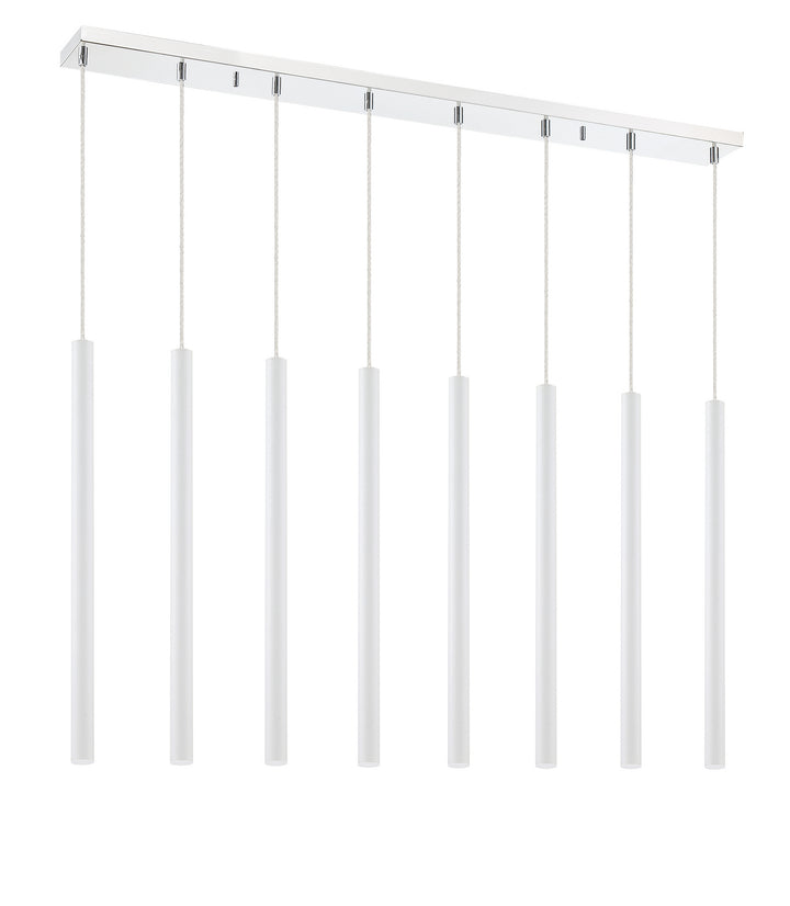 Z-Lite Forest 917MP24-WH-LED-8LCH Pendant Light - Chrome