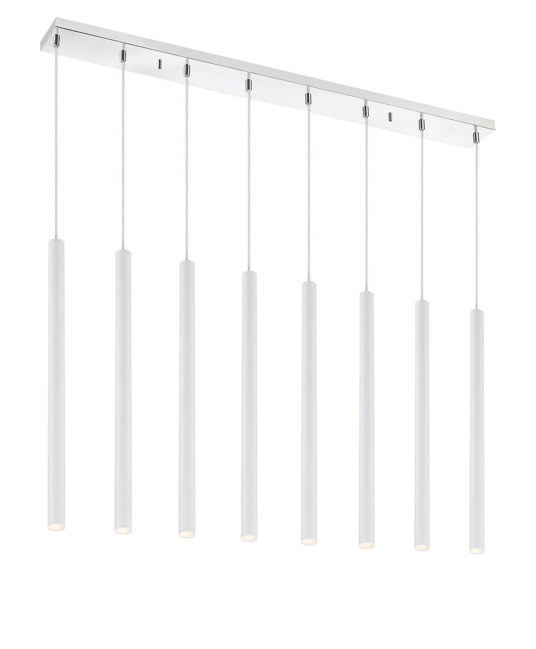 Z-Lite Forest 917MP24-WH-LED-8LCH Pendant Light - Chrome