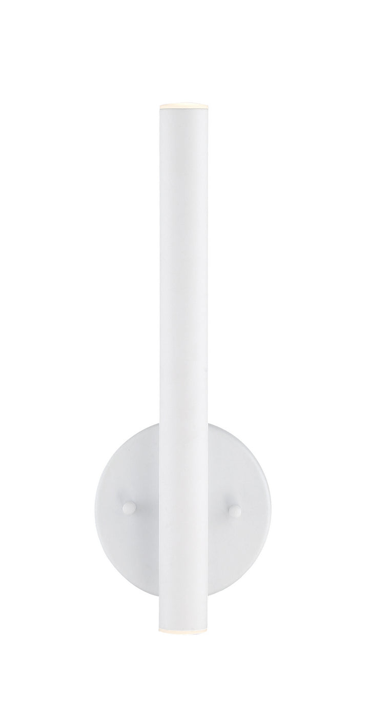 Z-Lite Forest 917S-WH-LED Wall Sconce Light - Matte White