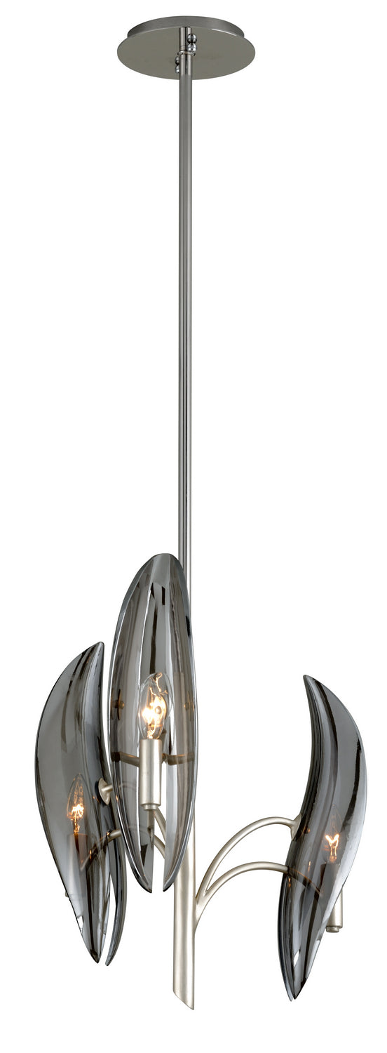 Corbett Sofia 266-03 Chandelier Light - Silver Leaf