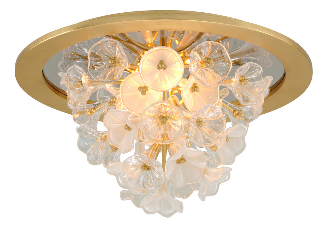 Corbett Jasmine 268-31 Ceiling Light - Gold Leaf