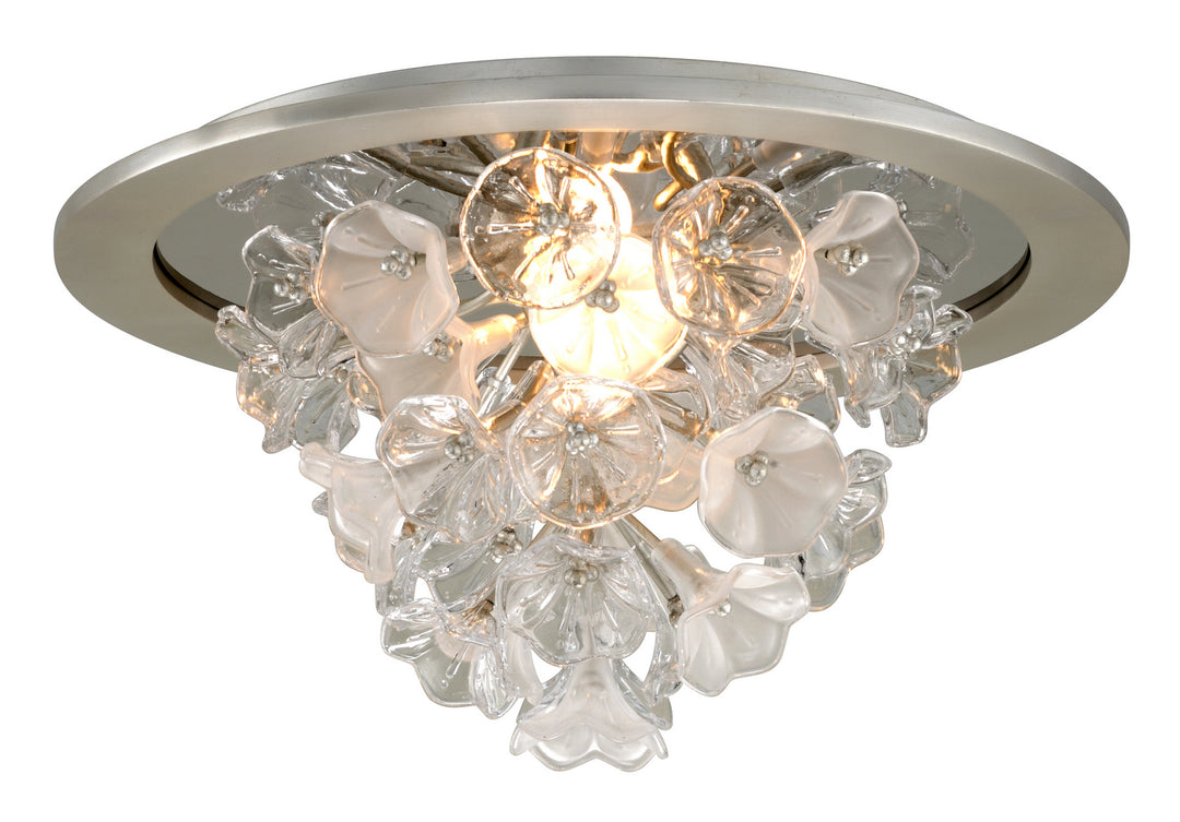 Corbett Jasmine 269-31 Ceiling Light - Silver Leaf