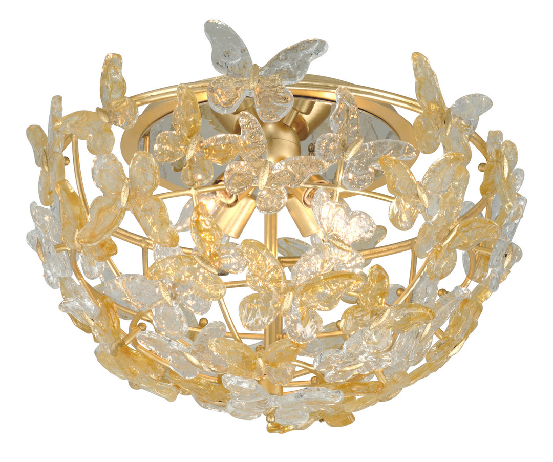 Corbett Milan 279-34 Ceiling Light - Gold Leaf