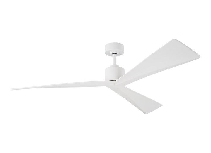 Visual Comfort Fan Adler 60 3ADR60RZW Ceiling Fan - Matte White, Matte White/Matte White/