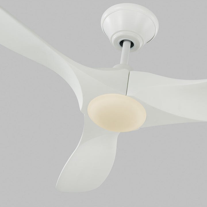 Visual Comfort Fan Maverick 52 LED 3MAVR52RZWD Ceiling Fan - Matte White, Matte White/Matte White/