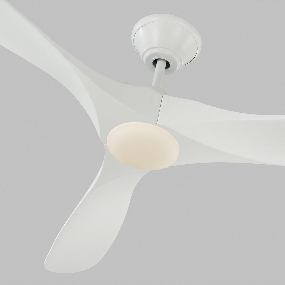 Visual Comfort Fan Maverick 60 LED 3MAVR60RZWD Ceiling Fan - Matte White, Matte White/Matte White/