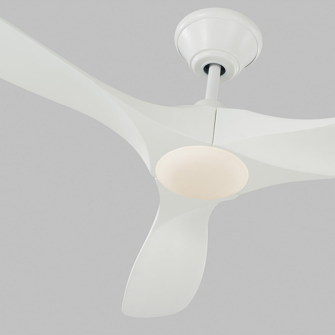 Visual Comfort Fan Maverick 70 LED 3MAVR70RZWD Ceiling Fan - Matte White, Matte White/Matte White/