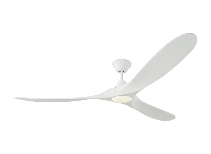 Visual Comfort Fan Maverick 70 LED 3MAVR70RZWD Ceiling Fan - Matte White, Matte White/Matte White/