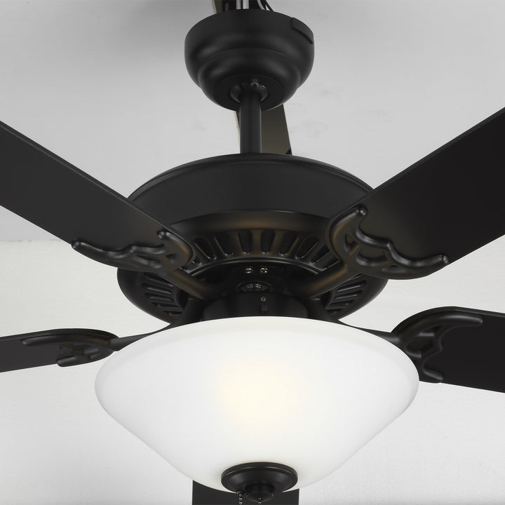 Visual Comfort Fan Haven 52 LED 2 5HV52BKD Ceiling Fan - Matte Black, Matte Black/Matte Black/