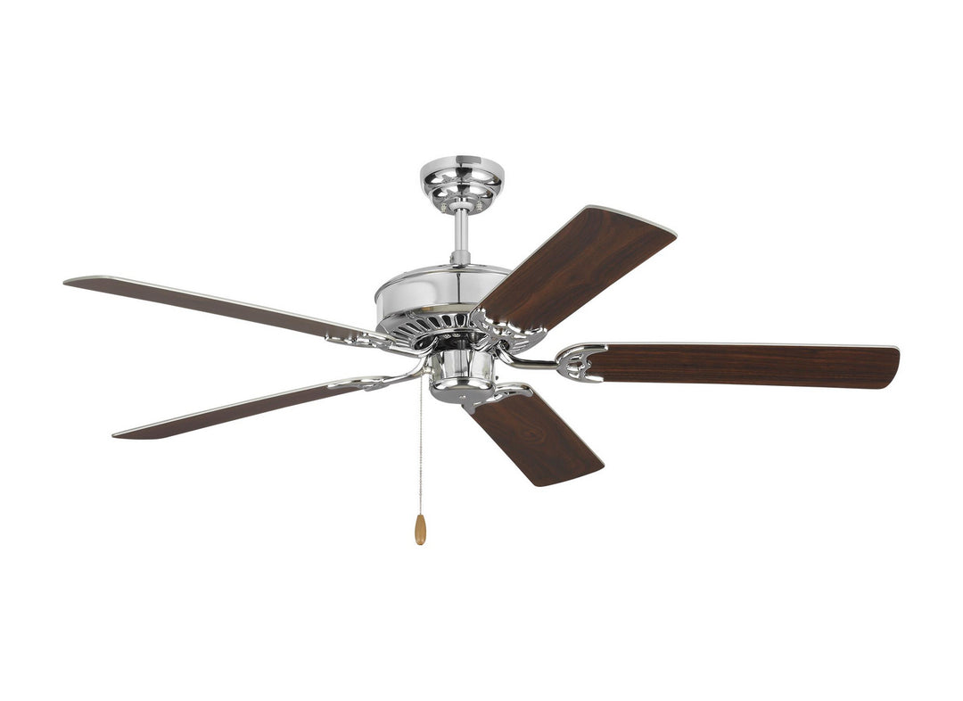 Visual Comfort Fan Haven 52 5HV52CH Ceiling Fan - Chrome, Silver/Silver/