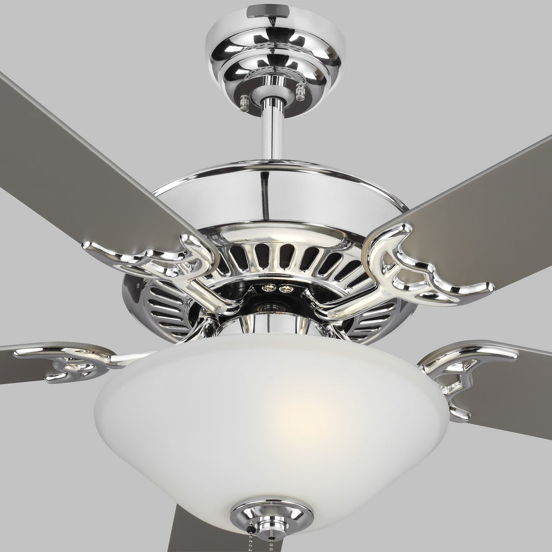 Visual Comfort Fan Haven 52 LED 2 5HV52CHD Ceiling Fan - Chrome, Silver/Silver/