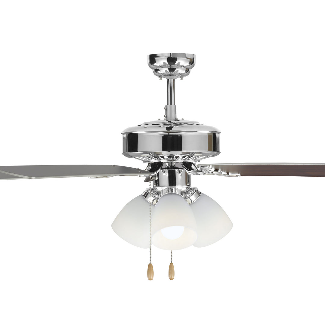 Visual Comfort Fan Haven 52 LED 3 5HV52CHF Ceiling Fan - Chrome, Silver/Silver/