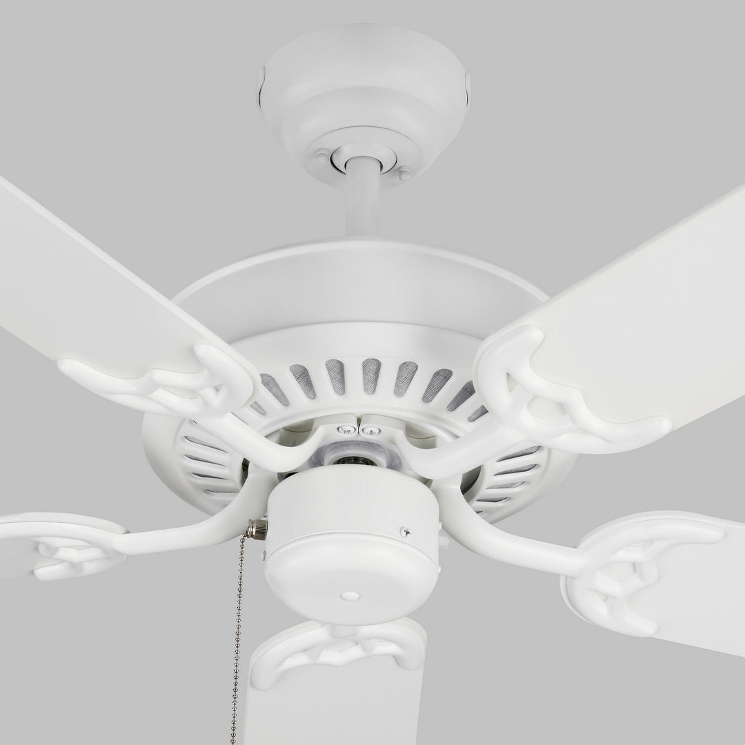 Visual Comfort Fan Haven 52 5HV52RZW Ceiling Fan - Matte White, Matte White/Matte White/