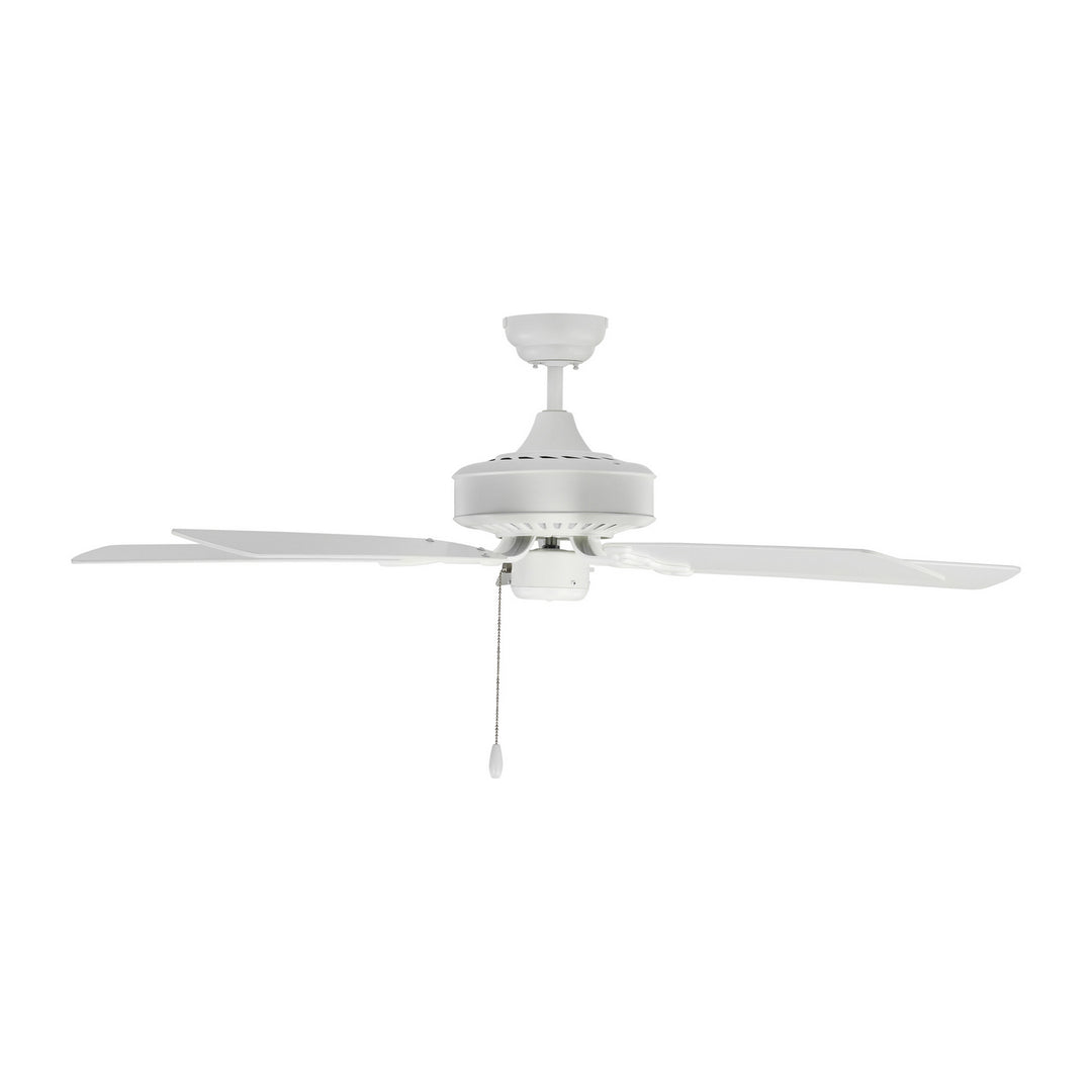 Visual Comfort Fan Haven Outdoor 52 5HVO52RZW Ceiling Fan - Matte White, Matte White ABS/Matte White ABS/