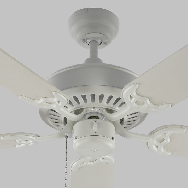 Visual Comfort Fan Haven Outdoor 52 5HVO52RZW Ceiling Fan - Matte White, Matte White ABS/Matte White ABS/