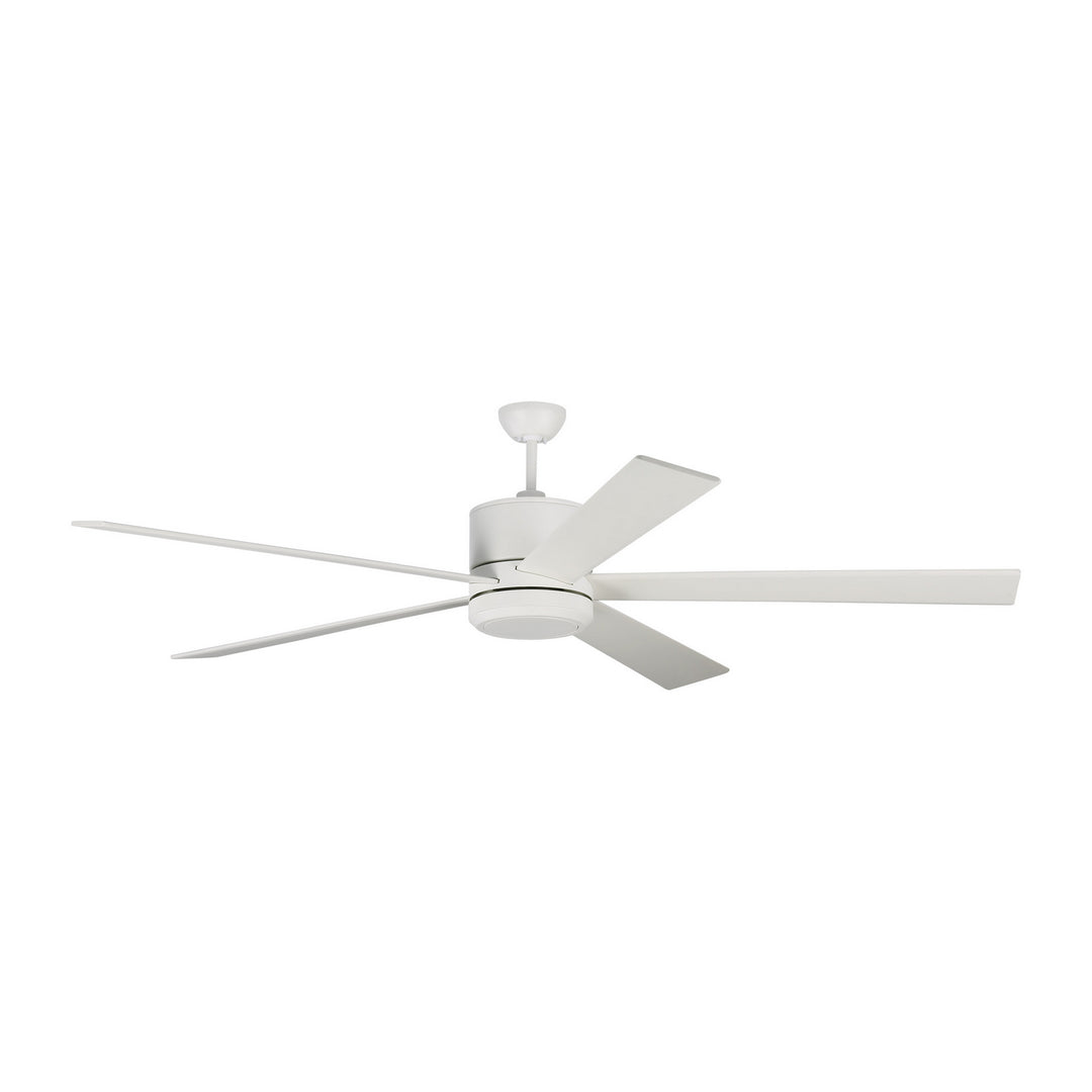 Visual Comfort Fan Vision 72 5VMR72RZWD Ceiling Fan - Matte White, Matte White/Matte White/