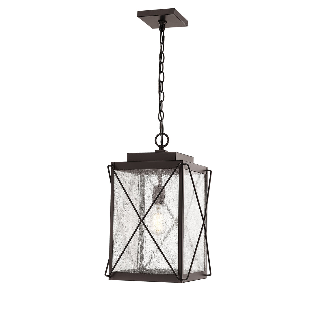 Millennium Lighting 2615-PBZ Robinson One Light Outdoor Hanging Lantern Outdoor Bronze / Dark