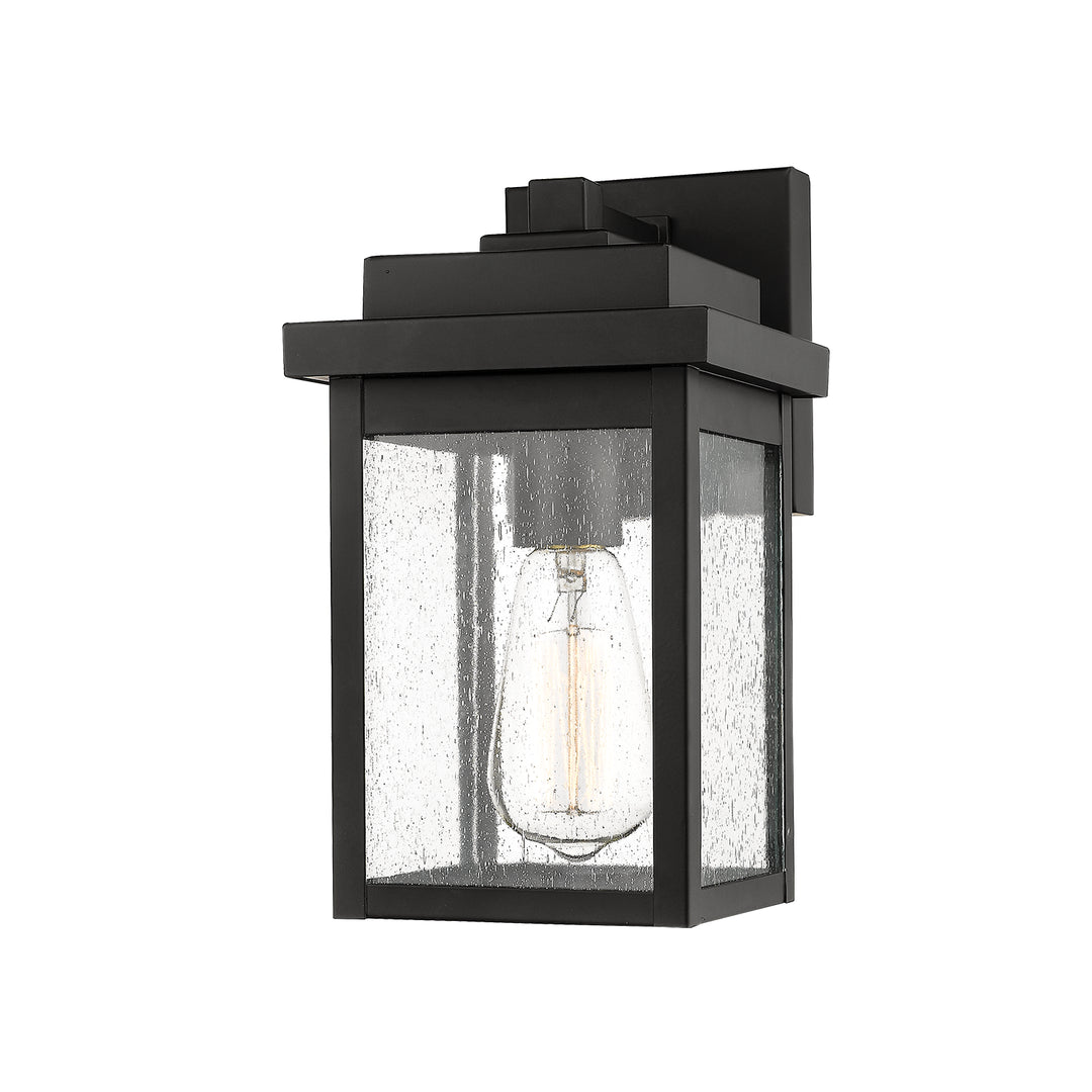 Millennium Lighting 2661-PBK Belle Chasse One Light Outdoor Wall Bracket Outdoor Black