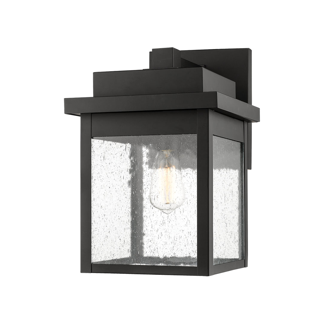 Millennium Lighting 2663-PBK Belle Chasse One Light Outdoor Wall Bracket Outdoor Black