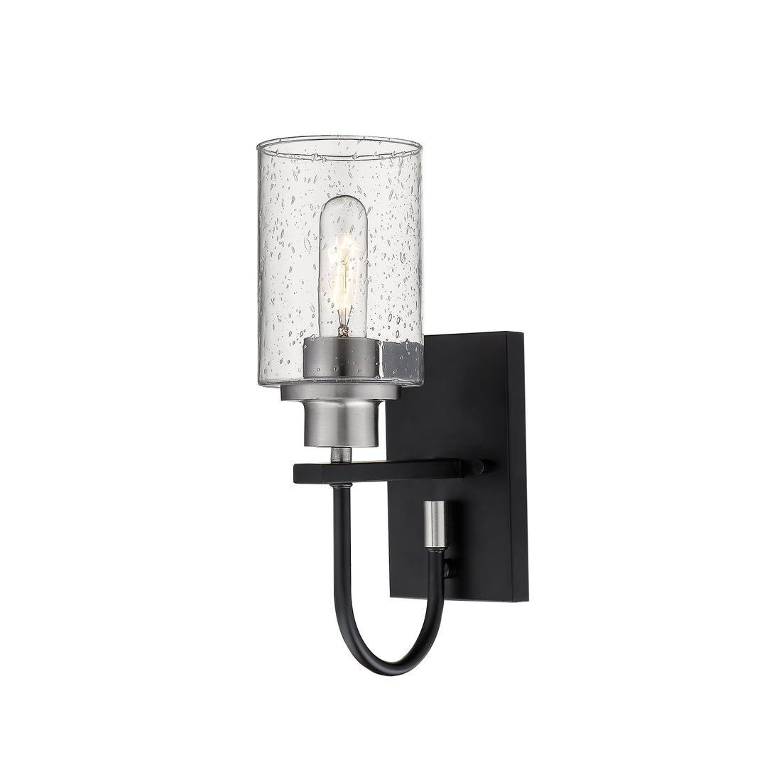 Millennium Clifton 3511-MB/BN Wall Light - Matte Black/Brushed Nickel