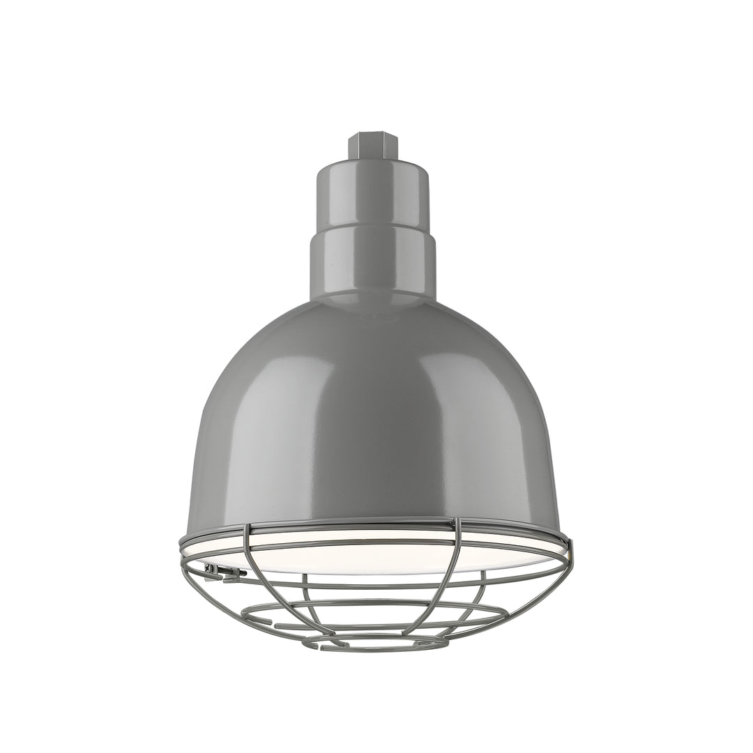 Millennium Lighting RDBS10-GY R Series One Light Pendant Utility Light Gray