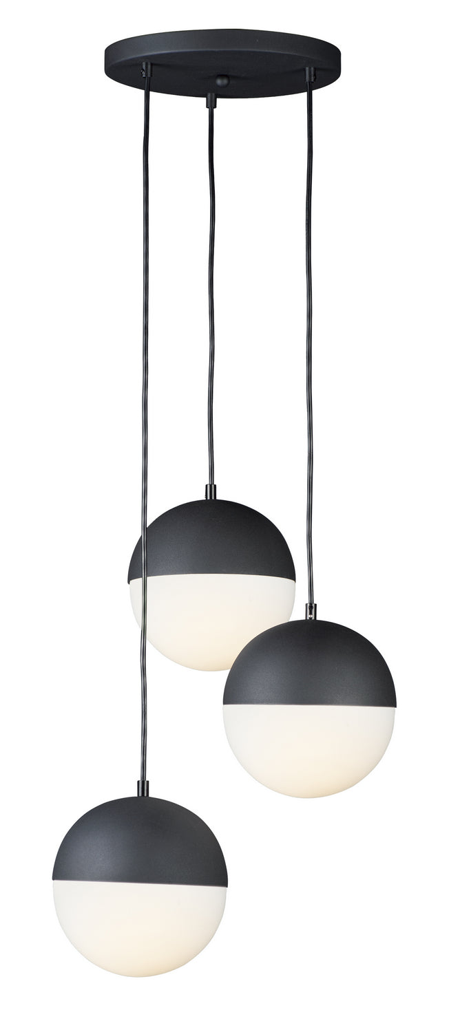 ET2 by Maxim Half Moon E20364-92BK Pendant Light - Black