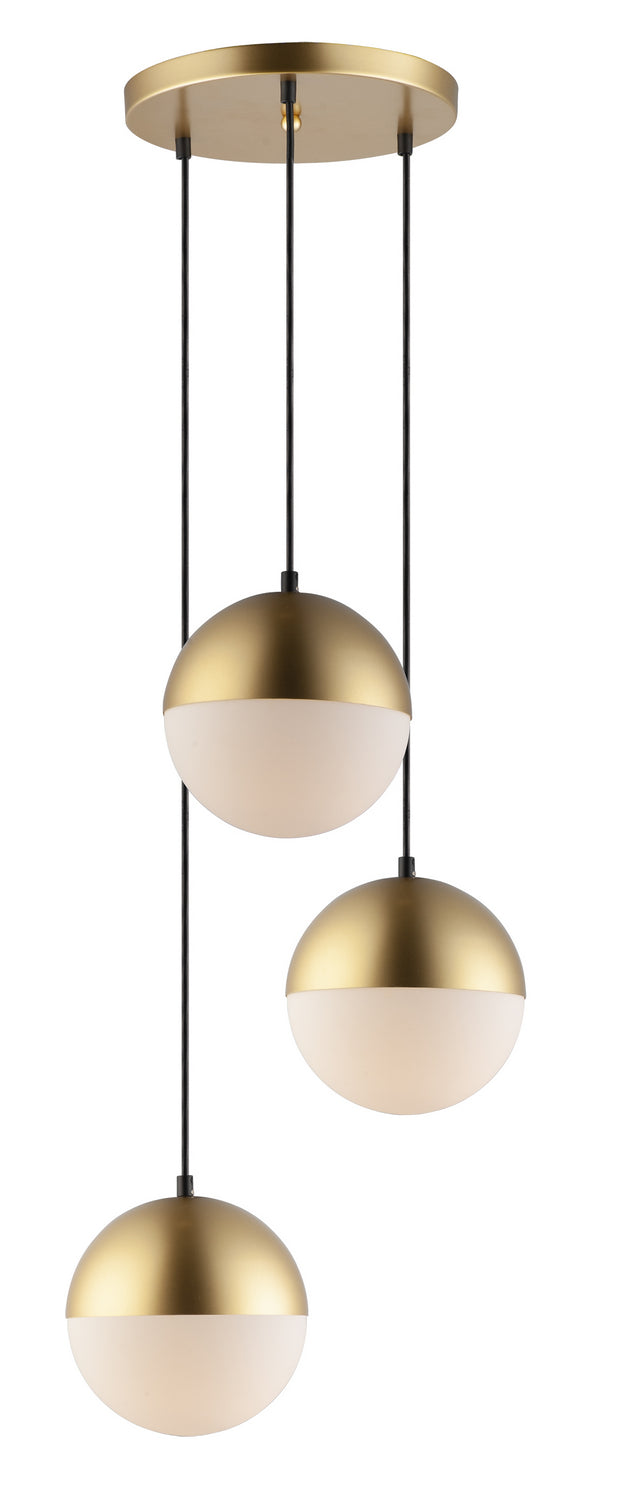 ET2 by Maxim Half Moon E20364-92MG Pendant Light - Metallic Gold