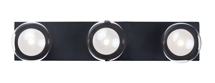 ET2 by Maxim Pod E21453-93BK Bath Vanity Light 22 in. wide - Black