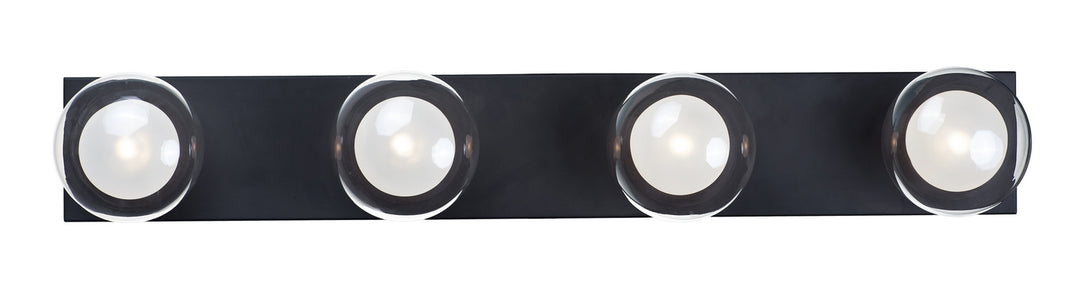 ET2 by Maxim Pod E21454-93BK Bath Vanity Light 31 in. wide - Black