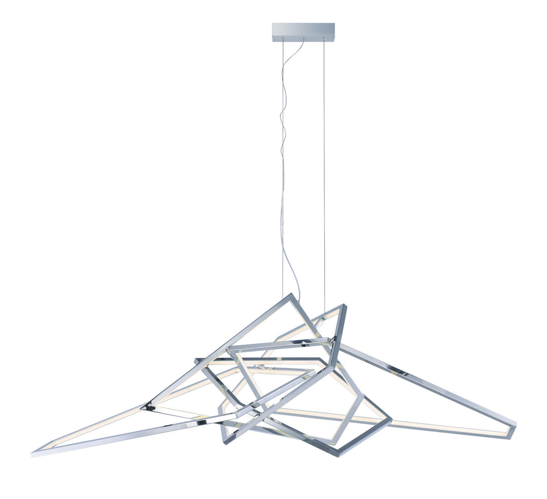 ET2 by Maxim Trapezoid E22679-PC Chandelier Light - Polished Chrome