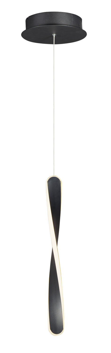 ET2 by Maxim Pirouette E24151-BK Pendant Light - Black