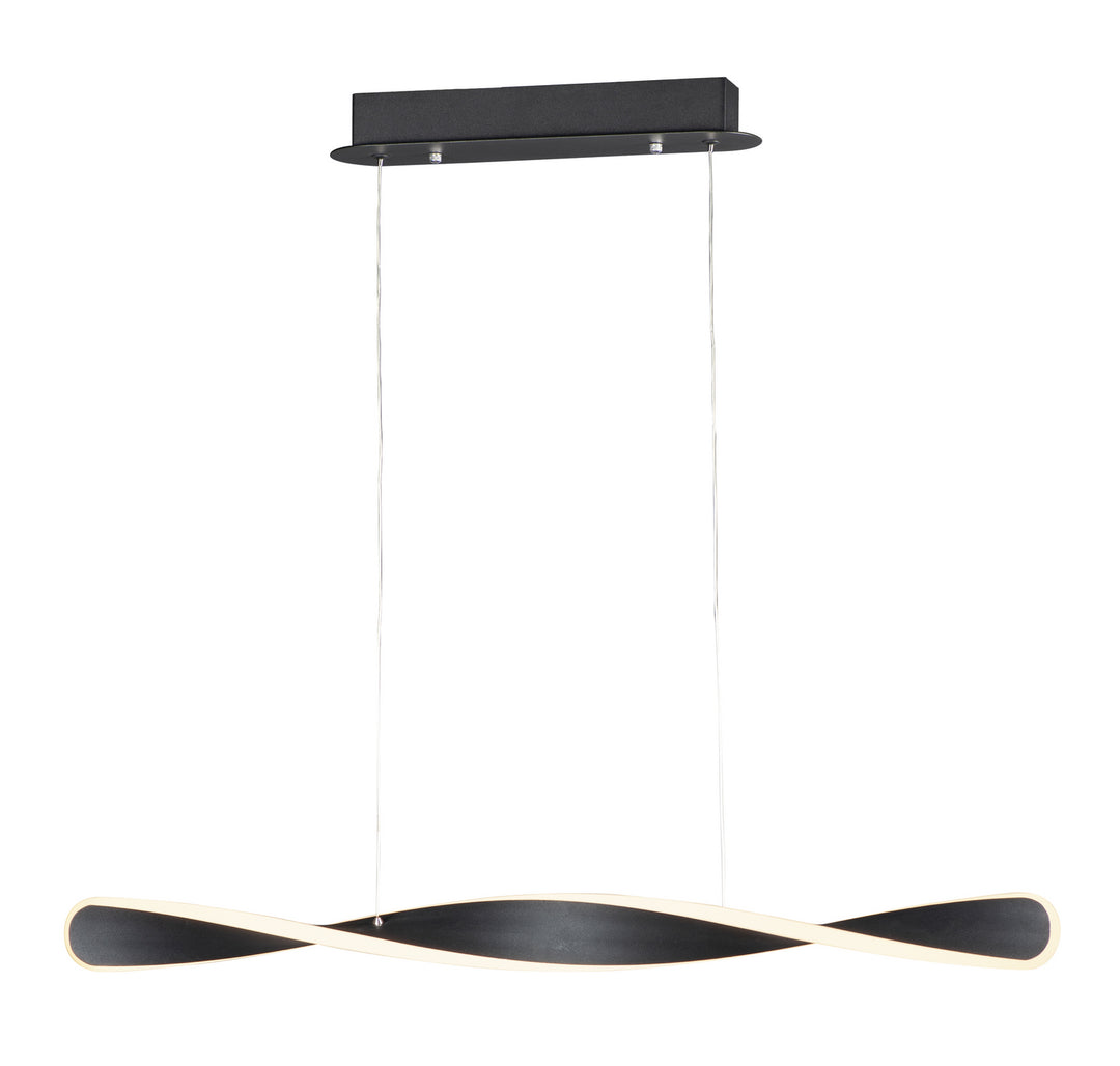 ET2 by Maxim Pirouette E24155-BK Pendant Light - Black