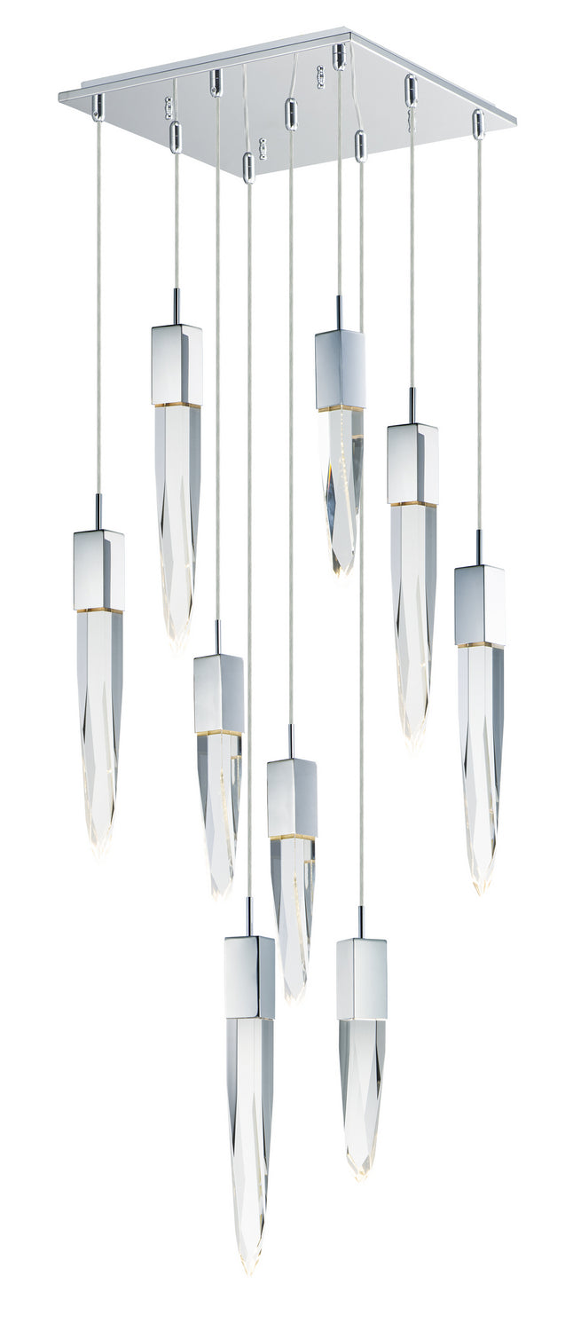 ET2 by Maxim Quartz E31246-20PC Chandelier Light - Polished Chrome