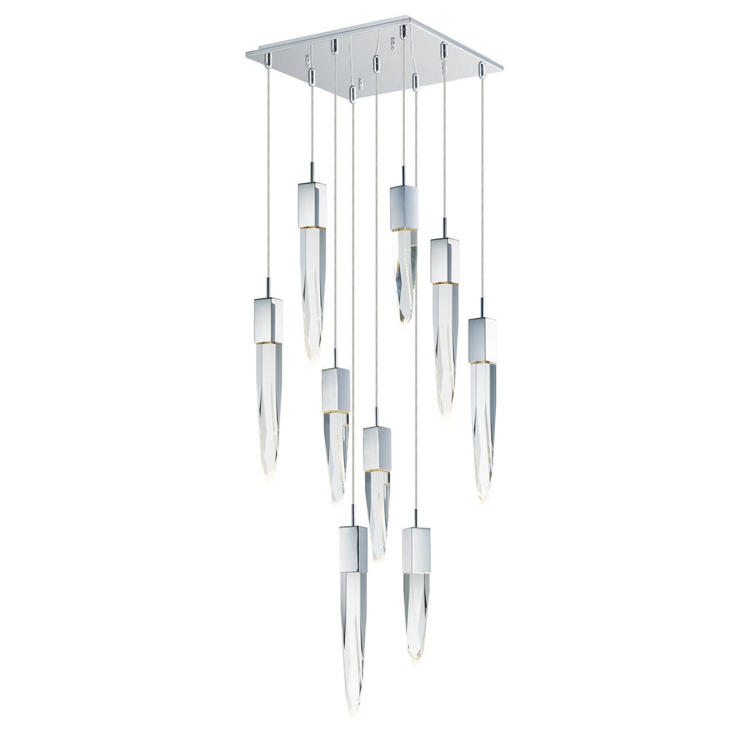 ET2 by Maxim Quartz E31246-20PC Chandelier Light - Polished Chrome