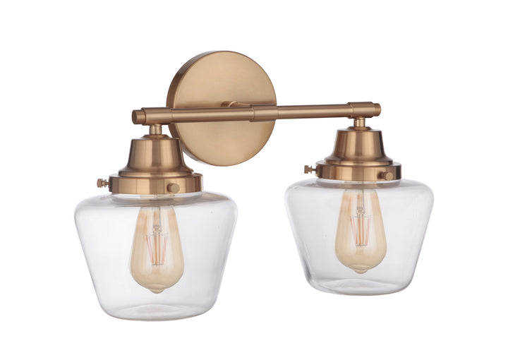 Craftmade Essex 19518SB2 Bath Vanity Light 18 in. wide - Satin Brass