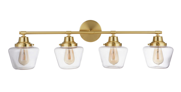 Craftmade Essex 19538SB4 Bath Vanity Light 38 in. wide - Satin Brass