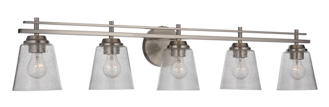 Craftmade Drake 19642BNK5 Bath Vanity Light 42 in. wide - Brushed Polished Nickel