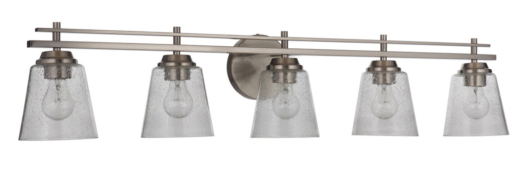 Craftmade Drake 19642BNK5 Bath Vanity Light 42 in. wide - Brushed Polished Nickel