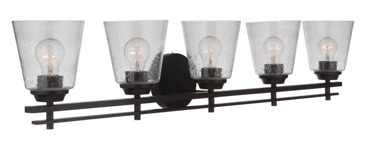 Craftmade Drake 19642FB5 Bath Vanity Light 42 in. wide - Flat Black