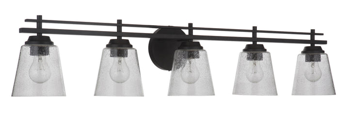 Craftmade Drake 19642FB5 Bath Vanity Light 42 in. wide - Flat Black