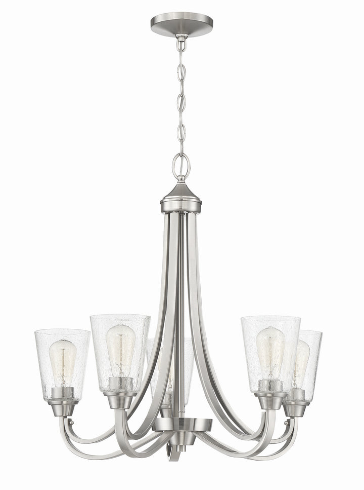 Craftmade Grace 41925-BNK-CS Chandelier Light - Brushed Polished Nickel
