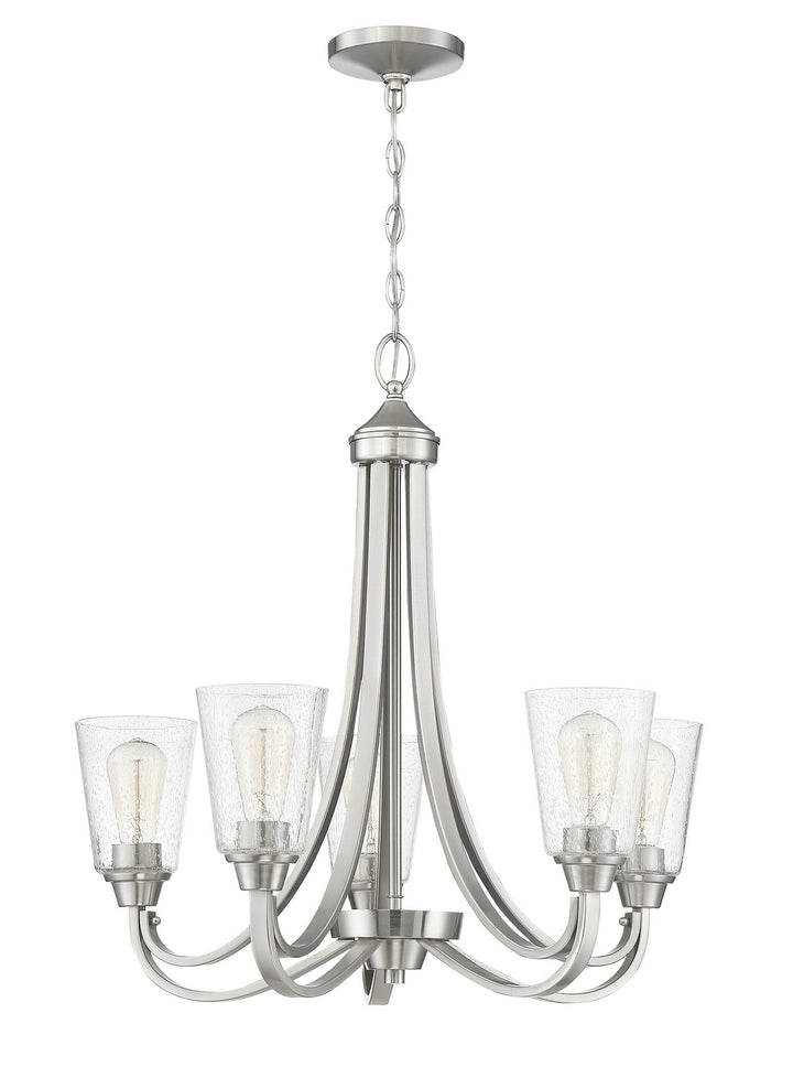 Craftmade Grace 41925-BNK-CS Chandelier Light - Brushed Polished Nickel