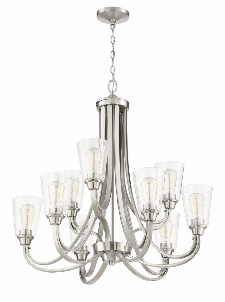 Craftmade Grace 41929-BNK-CS Chandelier Light - Brushed Polished Nickel