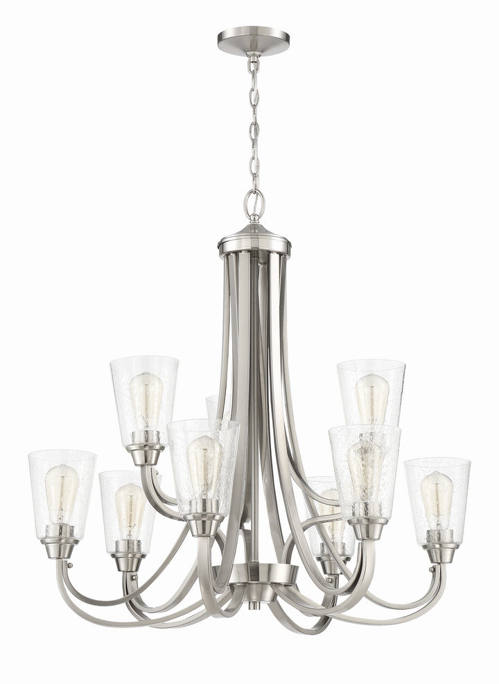 Craftmade Grace 41929-BNK-CS Chandelier Light - Brushed Polished Nickel