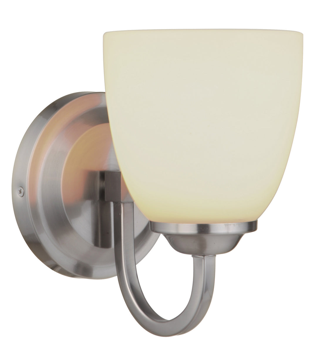 Craftmade Serene 49901-BNK-WG Wall Sconce Light - Brushed Polished Nickel