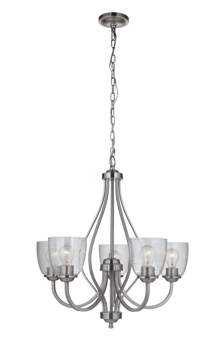 Craftmade Serene 49925-BNK Chandelier Light - Brushed Polished Nickel