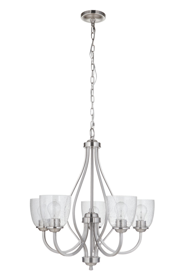 Craftmade Serene 49925-BNK Chandelier Light - Brushed Polished Nickel