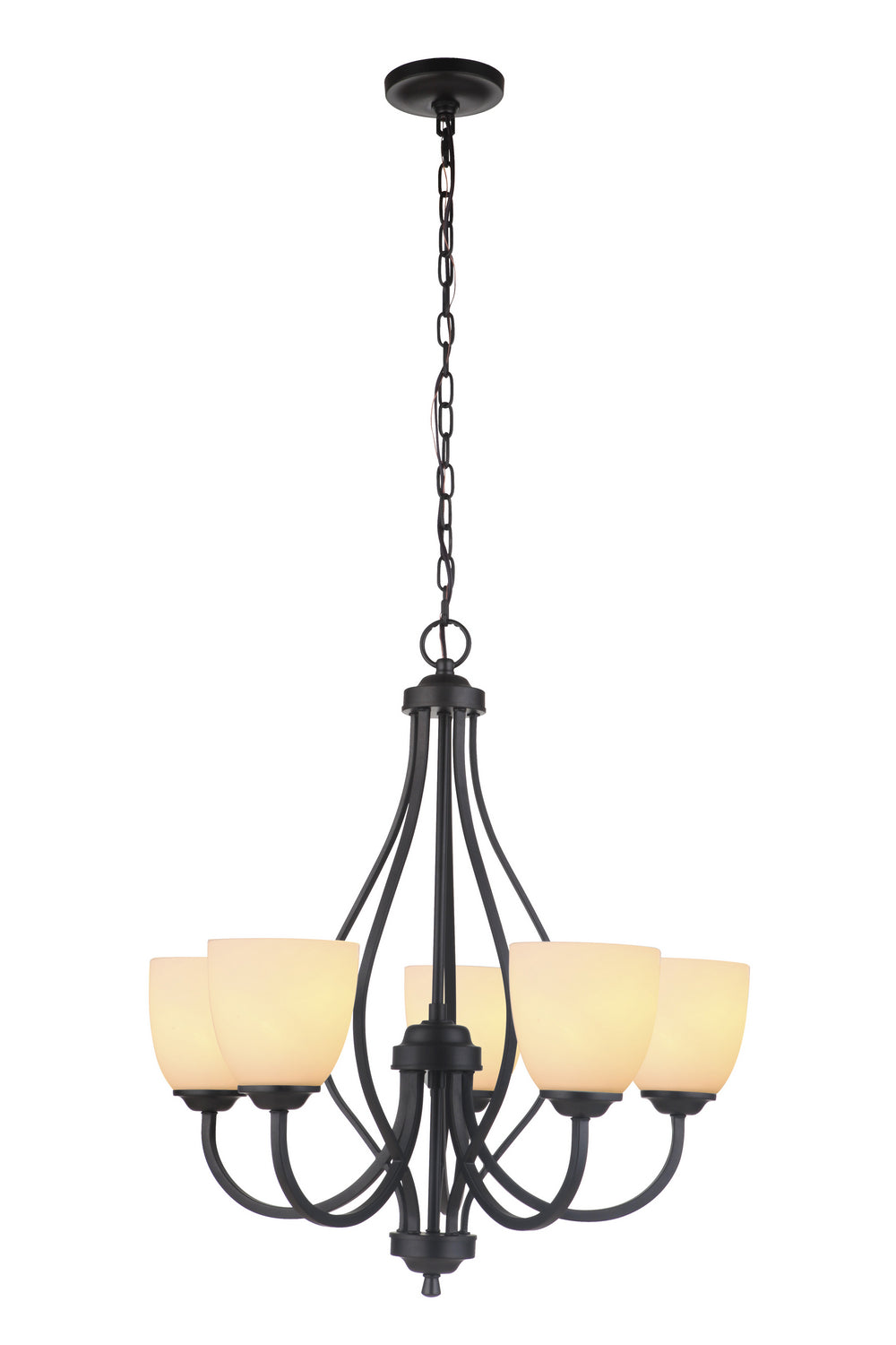 Craftmade Serene 49925-ESP-WG Chandelier Light - Espresso